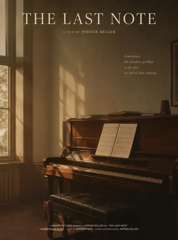 奶奶的乐谱（电影）封面海报，一首没弹完的曲子